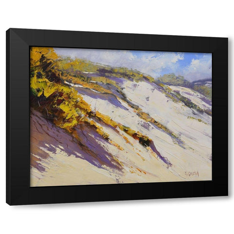 Dune Study Black Modern Wood Framed Art Print by Gercken, Graham