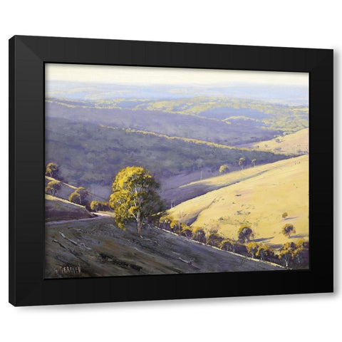 Summer Light Black Modern Wood Framed Art Print by Gercken, Graham
