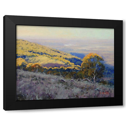 Late Summer Light Black Modern Wood Framed Art Print by Gercken, Graham