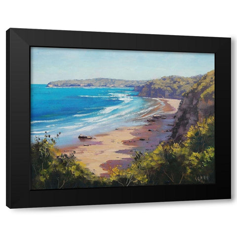 Norah Head and Australia Black Modern Wood Framed Art Print with Double Matting by Gercken, Graham