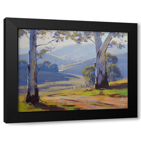 Valley Gums Black Modern Wood Framed Art Print with Double Matting by Gercken, Graham