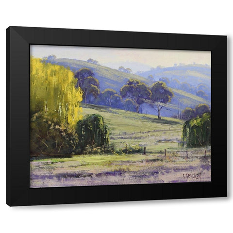 Towards Sofala Black Modern Wood Framed Art Print by Gercken, Graham