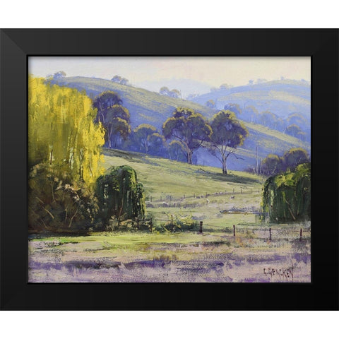 Towards Sofala Black Modern Wood Framed Art Print by Gercken, Graham