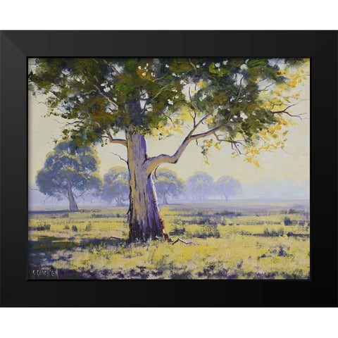 Gumtree Black Modern Wood Framed Art Print by Gercken, Graham