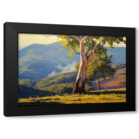 Koala Gum Tree Black Modern Wood Framed Art Print by Gercken, Graham