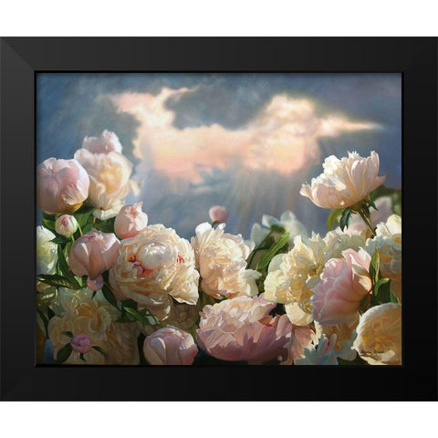 To the Light Black Modern Wood Framed Art Print by Kopania, Zbigniew