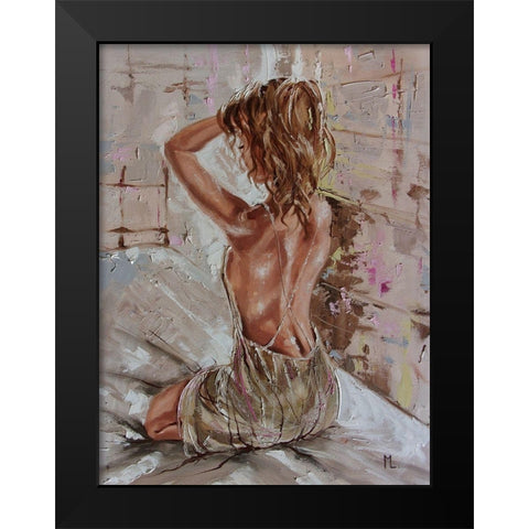 Light in the Room Black Modern Wood Framed Art Print by Luniak, Monika