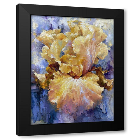 Sun Dance Black Modern Wood Framed Art Print with Double Matting by Singatullin, Marsel