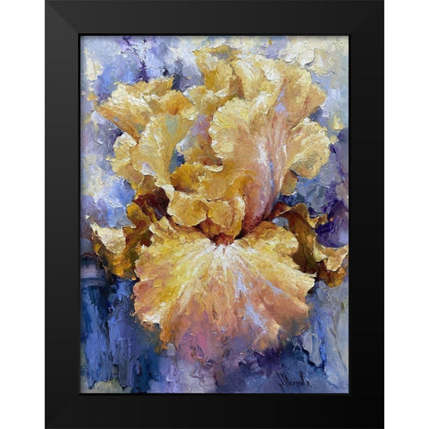 Sun Dance Black Modern Wood Framed Art Print by Singatullin, Marsel