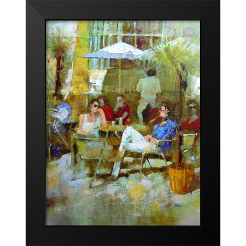 Nice Memories Black Modern Wood Framed Art Print by Zakrynycny, Viktor