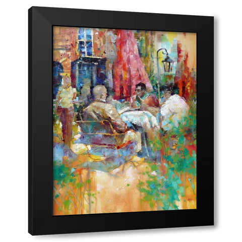 Autumn in Gdansk Black Modern Wood Framed Art Print by Zakrynycny, Viktor