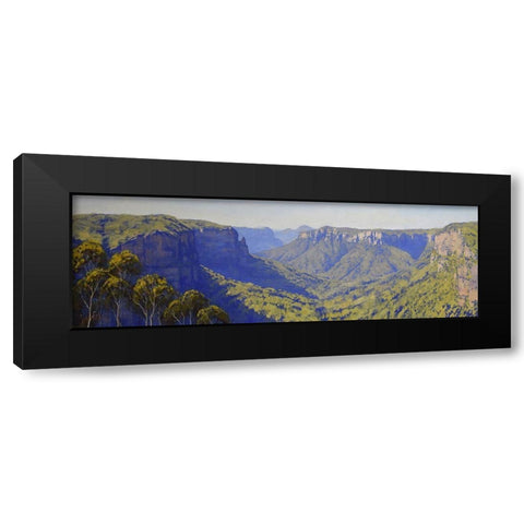 Grosse Valley Black Modern Wood Framed Art Print by Gercken, Graham