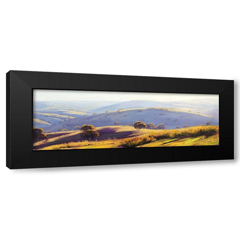 Kanimbla Valley Black Modern Wood Framed Art Print with Double Matting by Gercken, Graham