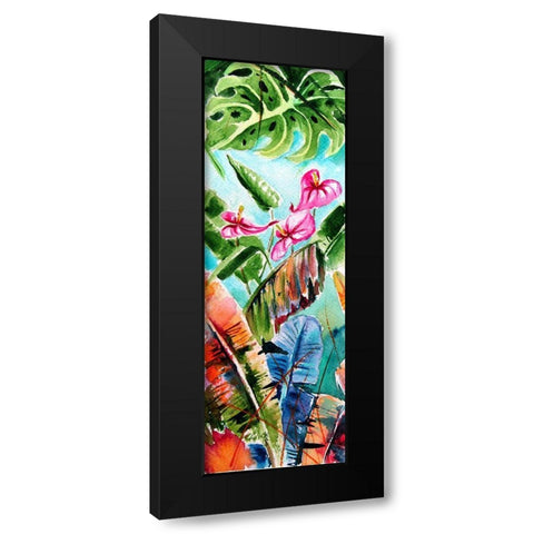 Tropical II Black Modern Wood Framed Art Print by Kovacs, Anna Brigite