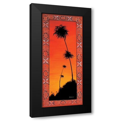 Australian Bush I Black Modern Wood Framed Art Print by Dahlke, Izabella