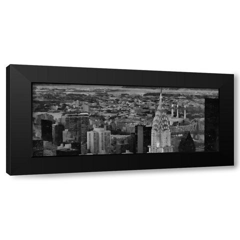 My lovely New York XXXIII Black Modern Wood Framed Art Print by Medeiros, Celito