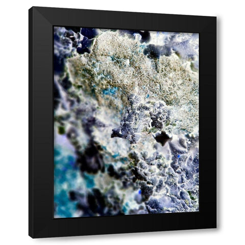 Texture Group II Black Modern Wood Framed Art Print by Grayscale