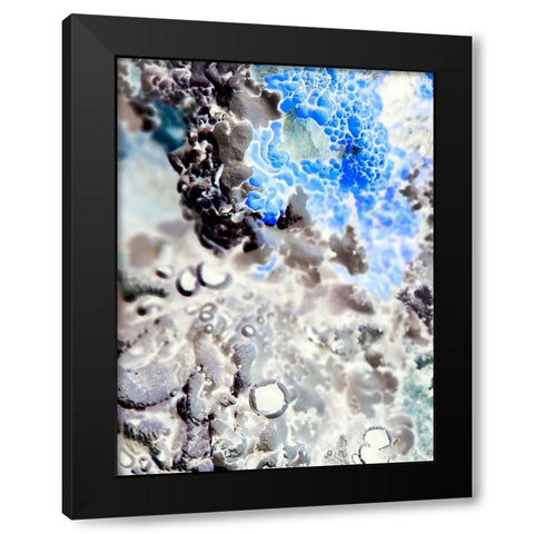 Texture Group III Black Modern Wood Framed Art Print by Grayscale