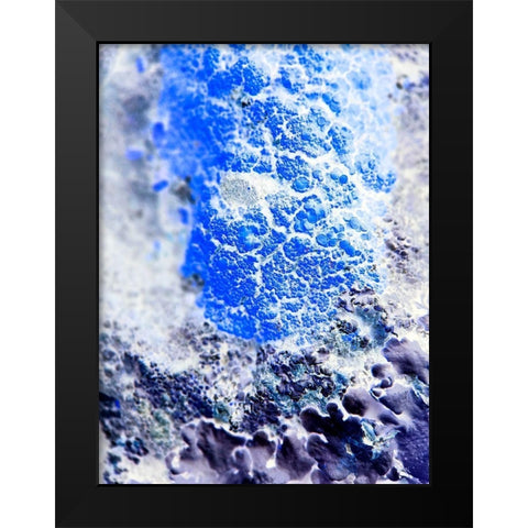 Texture Group V Black Modern Wood Framed Art Print by Grayscale