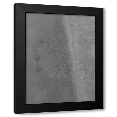 Gray Ridge I Black Modern Wood Framed Art Print with Double Matting by Grayscale