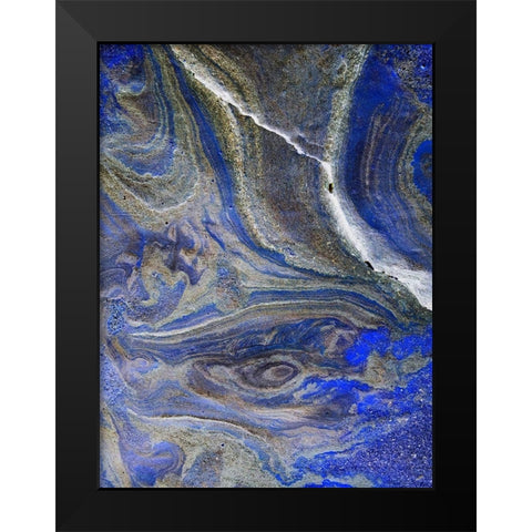 Inverted Sand II Black Modern Wood Framed Art Print by Grayscale