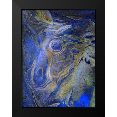 Inverted Sand III Black Modern Wood Framed Art Print by Grayscale