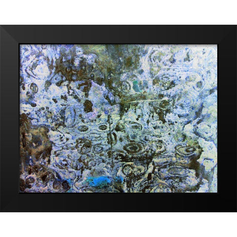 Eroded Stucco III Black Modern Wood Framed Art Print by Grayscale