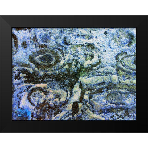 Eroded Stucco III Black Modern Wood Framed Art Print by Grayscale