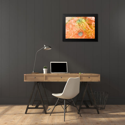 Salt Block I Black Modern Wood Framed Art Print by Grayscale