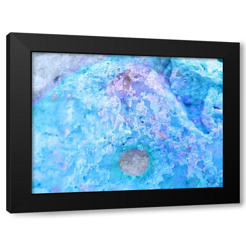 Salt Block III Black Modern Wood Framed Art Print with Double Matting by Grayscale