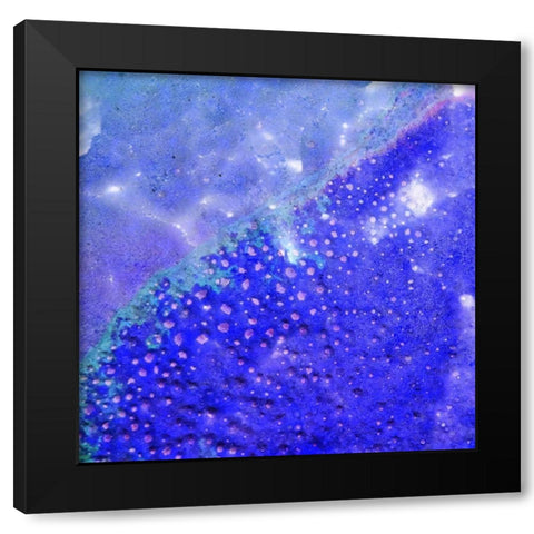 BioRidge II Black Modern Wood Framed Art Print with Double Matting by Grayscale