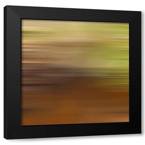 Pinstripes XXXI Black Modern Wood Framed Art Print with Double Matting by Grayscale