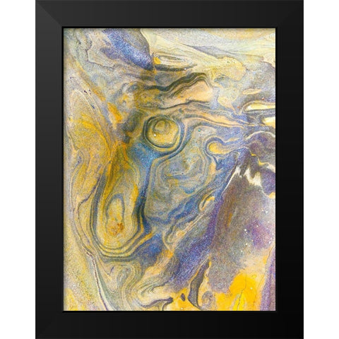 Eroded Sandstone II Black Modern Wood Framed Art Print by Grayscale