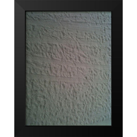 Sand Prints IV Black Modern Wood Framed Art Print by Grayscale