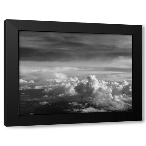 Cloudy Sky VI Black Modern Wood Framed Art Print by Grayscale