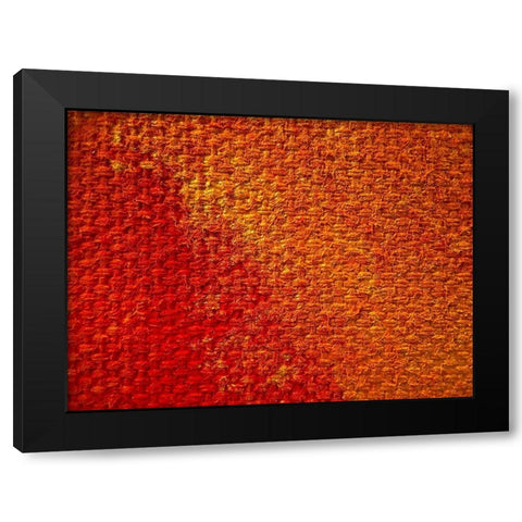 Canvas Closeup II Black Modern Wood Framed Art Print with Double Matting by Grayscale