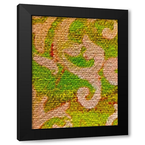 Canvas Closeup VIII Black Modern Wood Framed Art Print with Double Matting by Grayscale