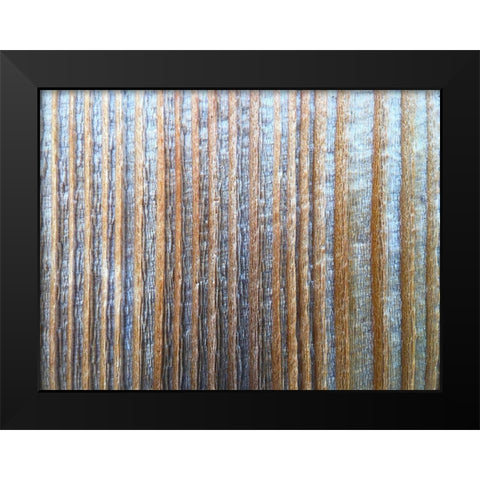 Bark Stripes I Black Modern Wood Framed Art Print by Grayscale