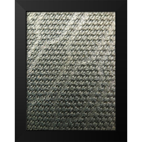 Fabric I Black Modern Wood Framed Art Print by Grayscale