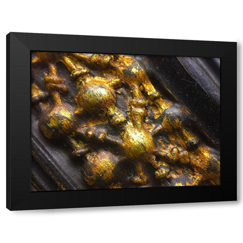 Frame Pic II Black Modern Wood Framed Art Print with Double Matting by Grayscale