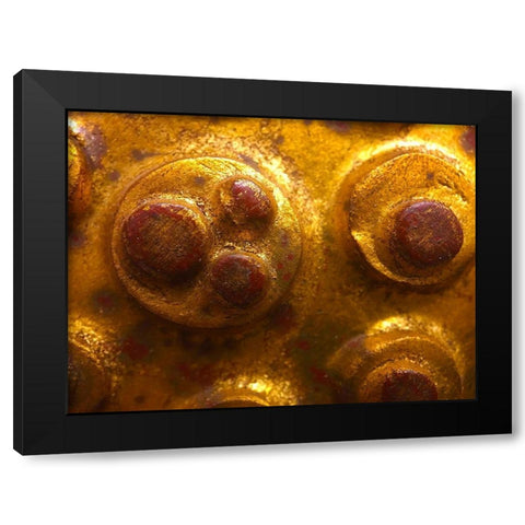 Frame Pic VII Black Modern Wood Framed Art Print with Double Matting by Grayscale