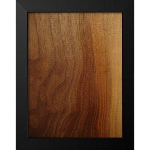 Wood Panel I Black Modern Wood Framed Art Print by Grayscale