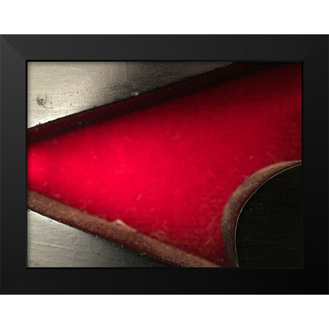 Wood Carving III Black Modern Wood Framed Art Print by Grayscale