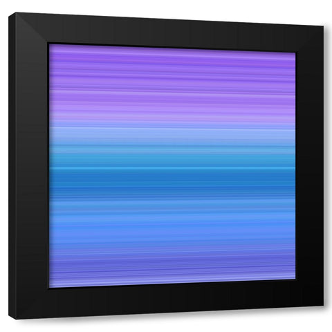 Cool Pinstripes III Black Modern Wood Framed Art Print by Grayscale