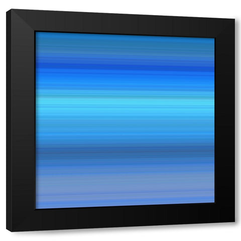 Cool Pinstripes IV Black Modern Wood Framed Art Print by Grayscale