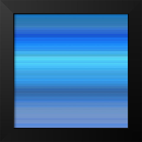 Cool Pinstripes IV Black Modern Wood Framed Art Print by Grayscale