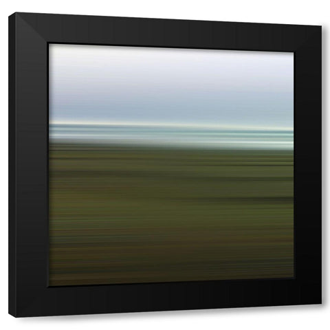 Cool Pinstripes IX Black Modern Wood Framed Art Print by Grayscale