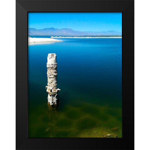 Salton Sea I Black Modern Wood Framed Art Print by Grayscale