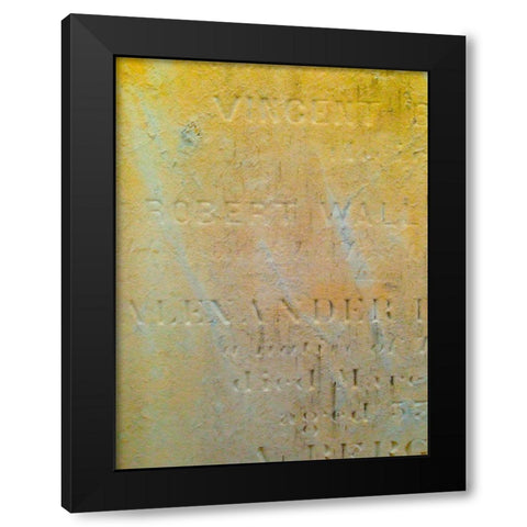 Mausoleum I Black Modern Wood Framed Art Print with Double Matting by Grayscale