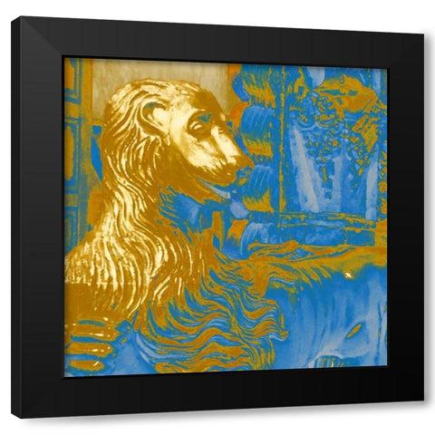 San Xavier Del Bac: Giffordâ€™s Lion Black Modern Wood Framed Art Print with Double Matting by Popcorn